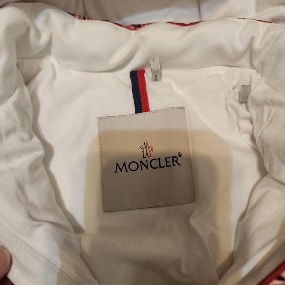 Moncler Unisex Meral Bandana Print Down Coat 9-12m $675 - Picture 8 of 8